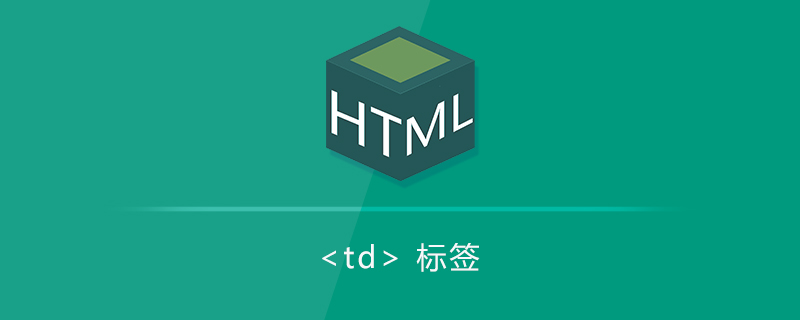 表格列标签<td>